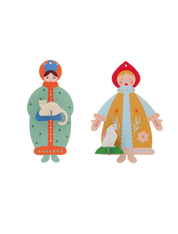 The Winter Sisters | DIY 3D Ornament Craft Kit