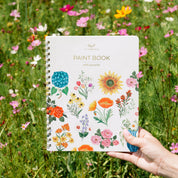 Florals Learn-To-Paint Gouache Paint Book