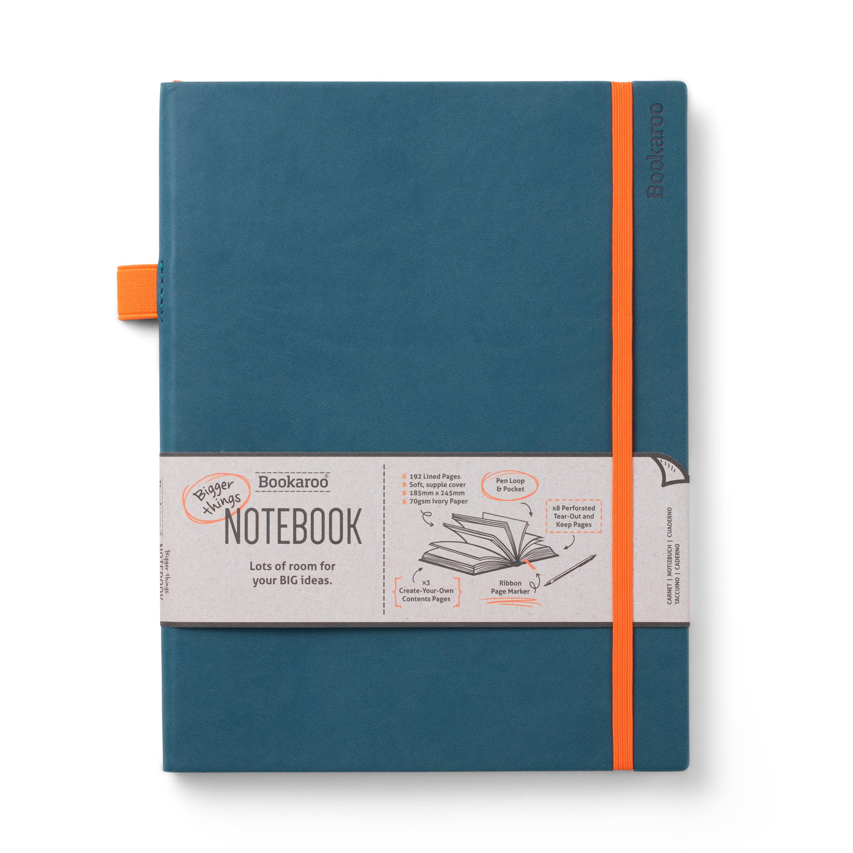 Bookaroo Bigger Things Notebook - 4 Colors Available