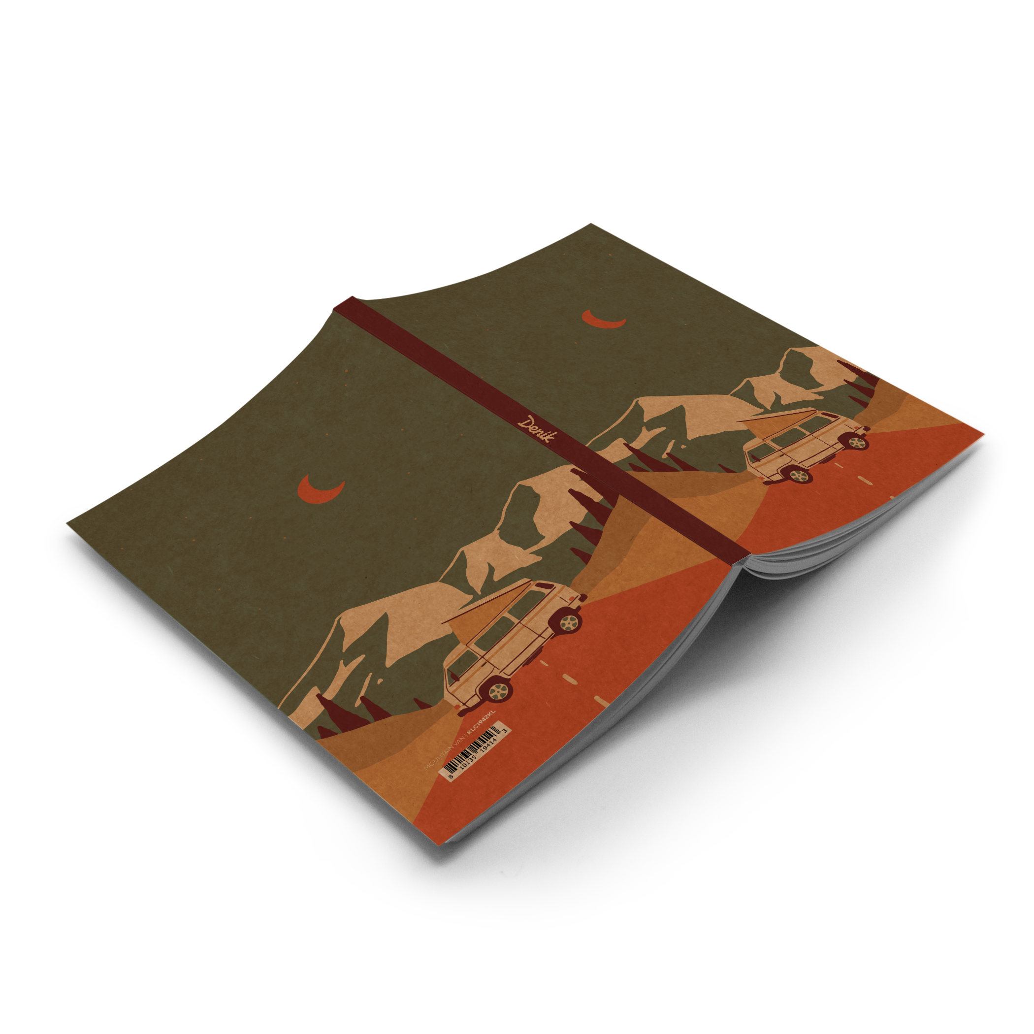 Mountain Van Kraft Layflat Notebook