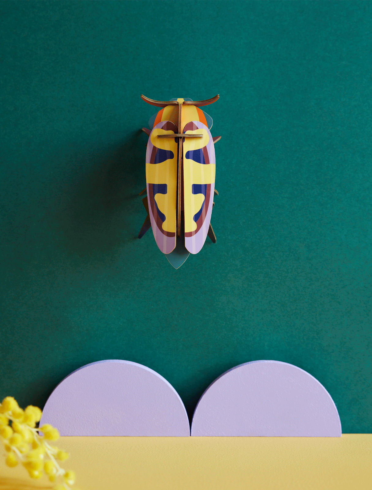 Mango Flower Beetle - 3D DIY Wall Art Kit