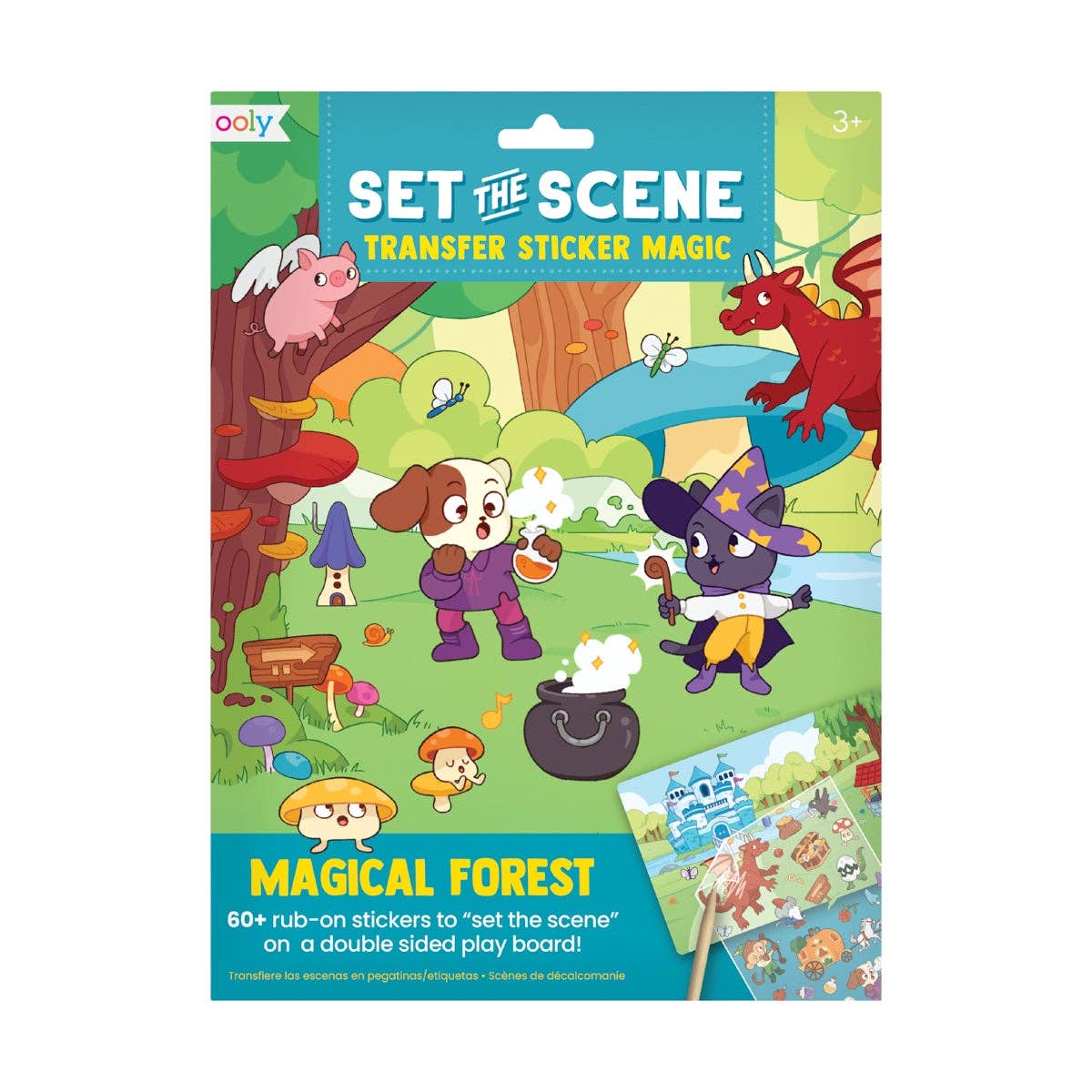 Magical Forest - Set The Scene Transfer Stickers Magic