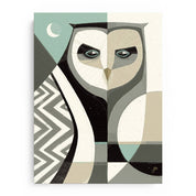 Who? Blue - Giclee 9x12 Print