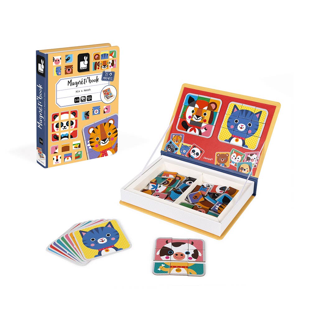 Mix & Match - Magnetic Book Game