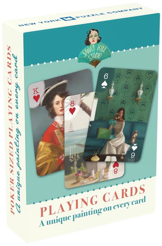 Playing Cards Illustrated by Janet Hill