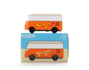 VW T1 Groovy Orange Van