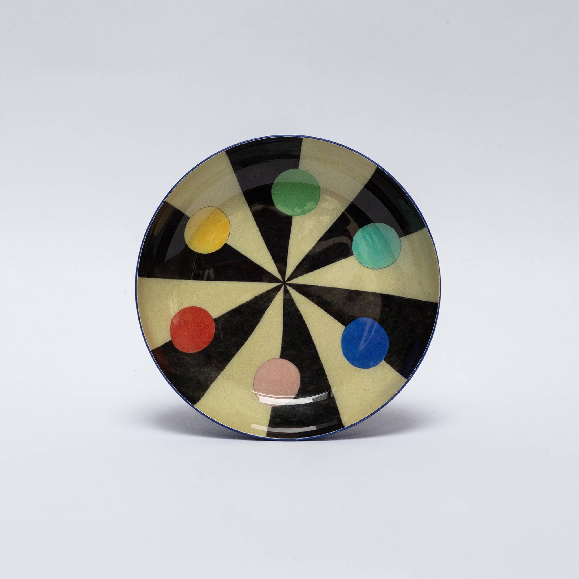 Benson’s Colour Hexagon - A Round Enamel Tray