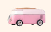 VW Beach Bus Pink