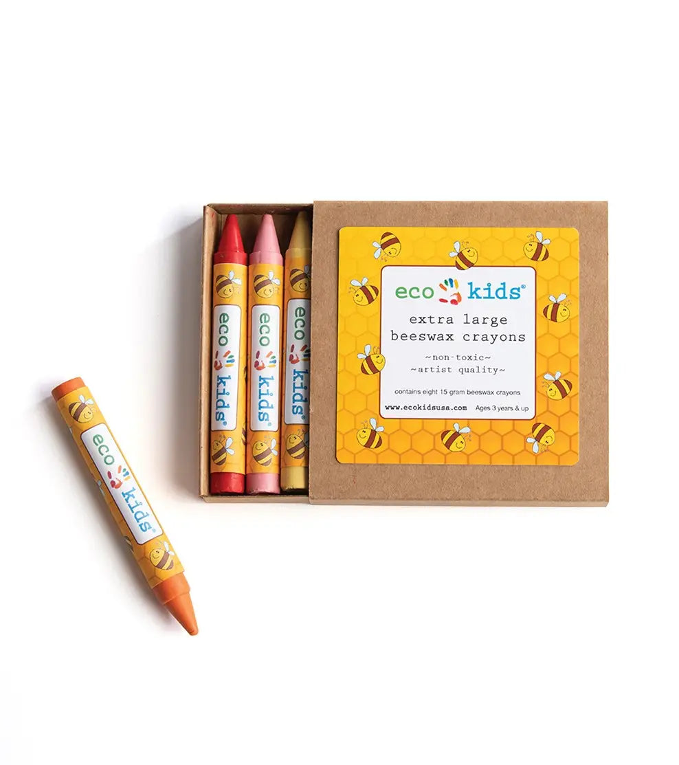Beeswax Extra Large Eco Friendly Crayons