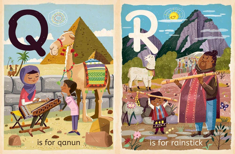 M is for Music: Alphabet board book