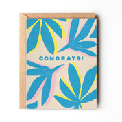 Congrats Bright Summer Greeting Card