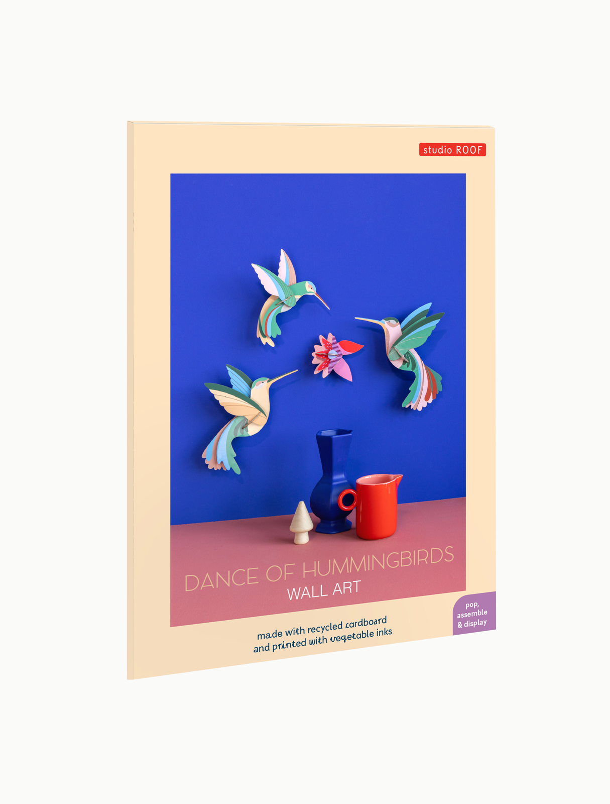 Dance of Hummingbirds | DIY 3D Wall Art Craft Kit