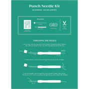 Blooming Wildflowers | Punch Needle Kit