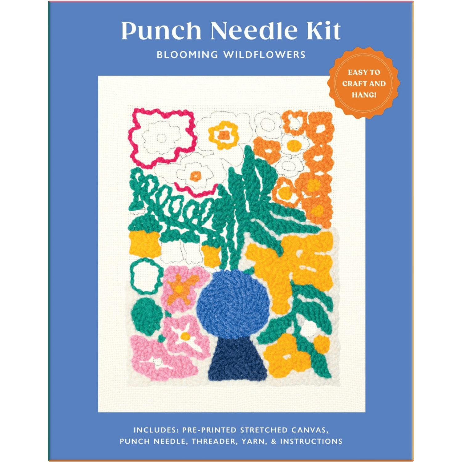 Blooming Wildflowers | Punch Needle Kit