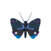 Dark Butterfly paper figurine.