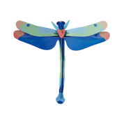 Blue Dragonfly | 3D Wall Art Craft Kit