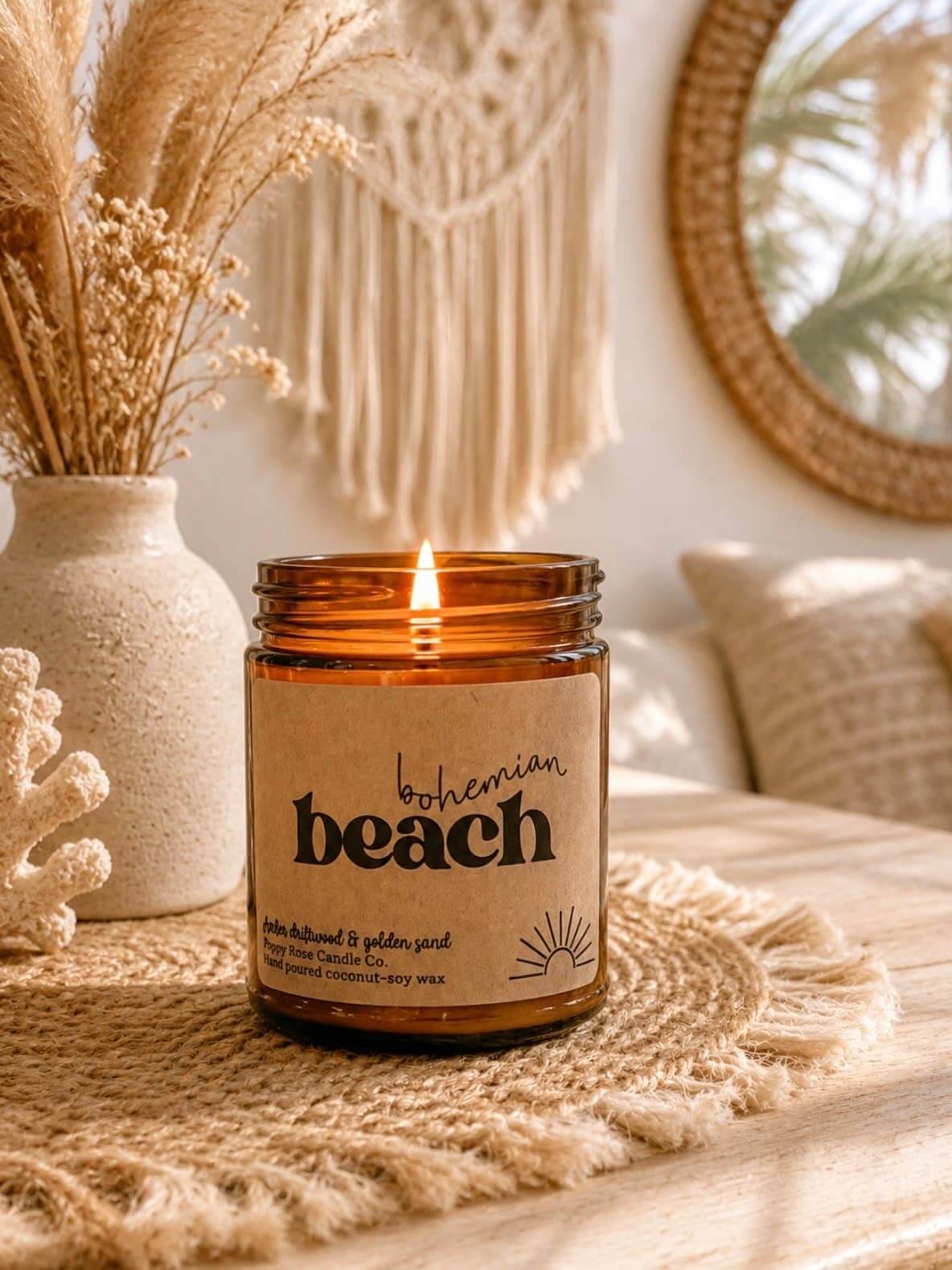 Bohemian Beach | Coconut Wax Candle