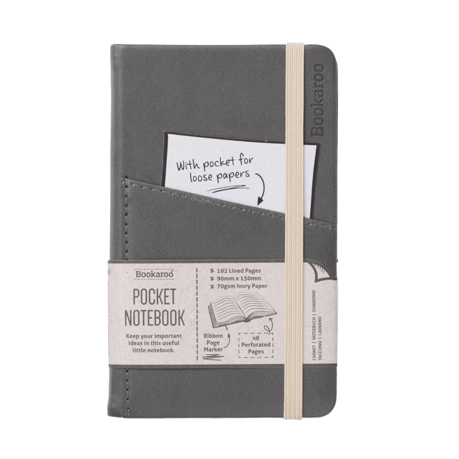 A6 Pocket Notebook | Bookaroo