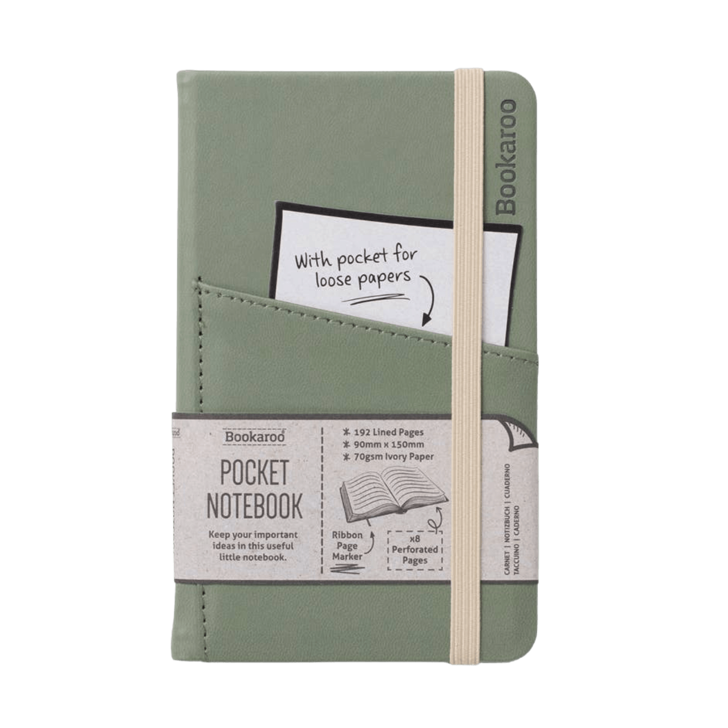 A6 Pocket Notebook | Bookaroo