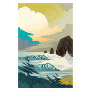 Break in the Storm | 9" x 12" | Art Print