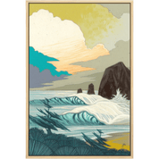 Break in the Storm | 9" x 12" | Art Print