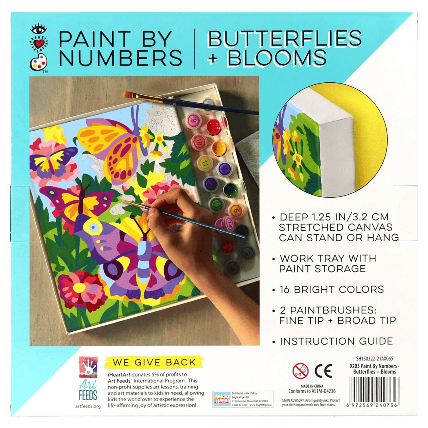 Butterflies + Blooms | Paint By Numbers