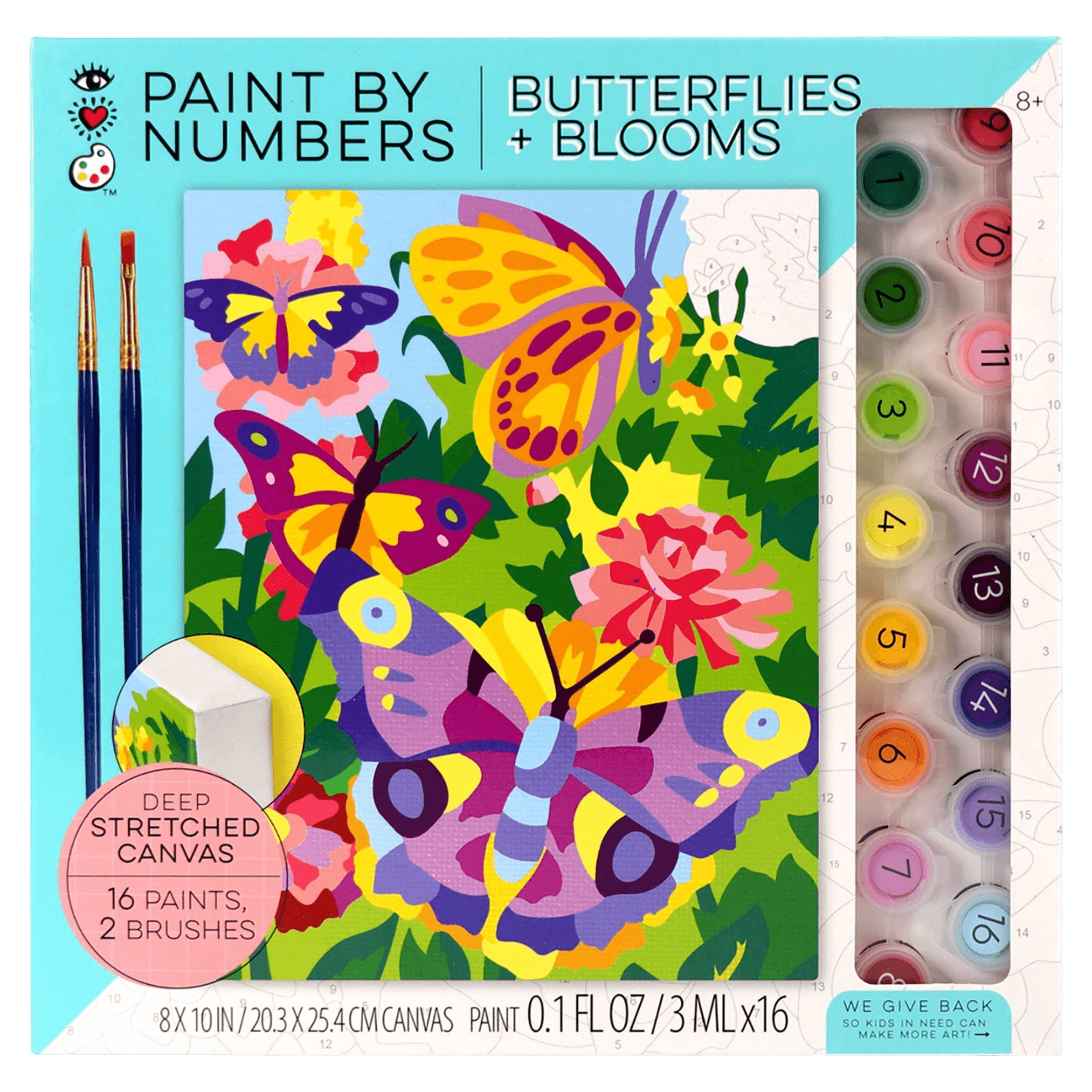 Butterflies + Blooms | Paint By Numbers
