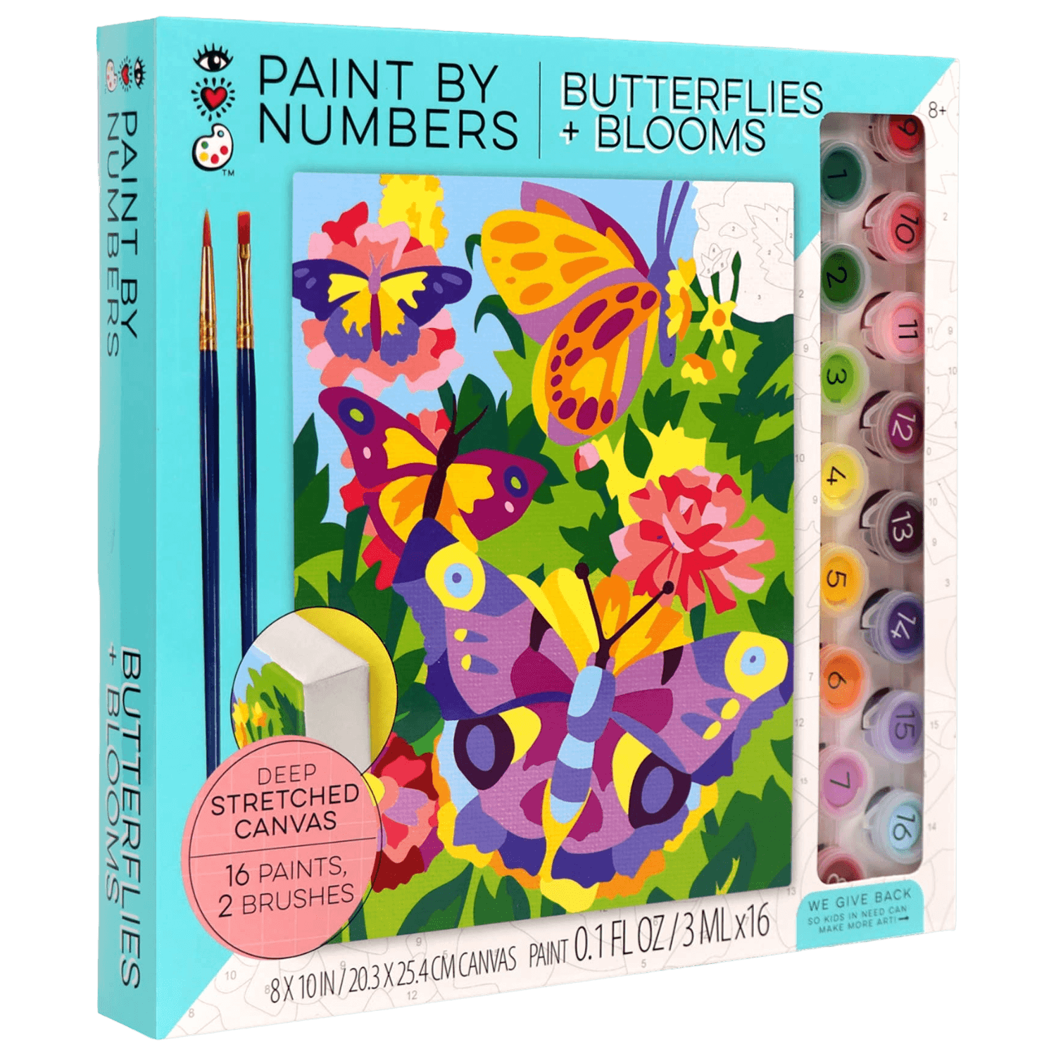 Butterflies + Blooms | Paint By Numbers