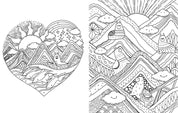 A Million Llamas Coloring Book