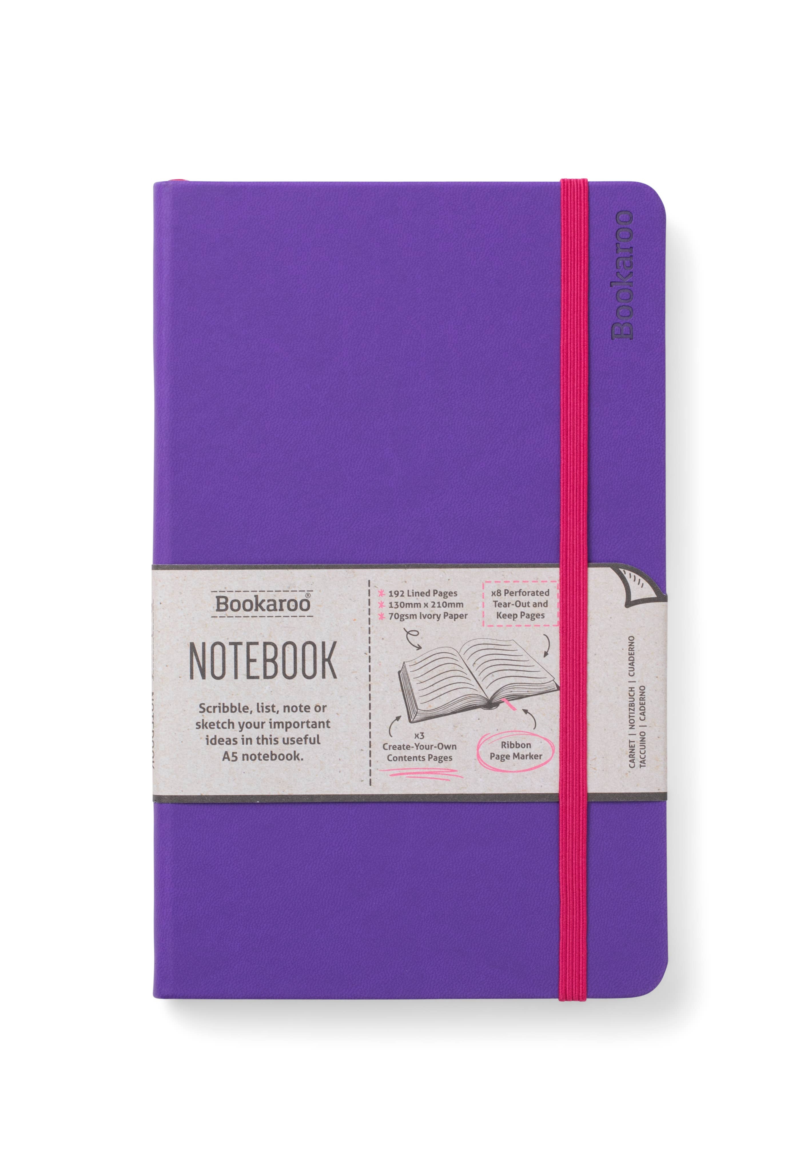 Bookaroo A5 Notebook - 3 Colors Available