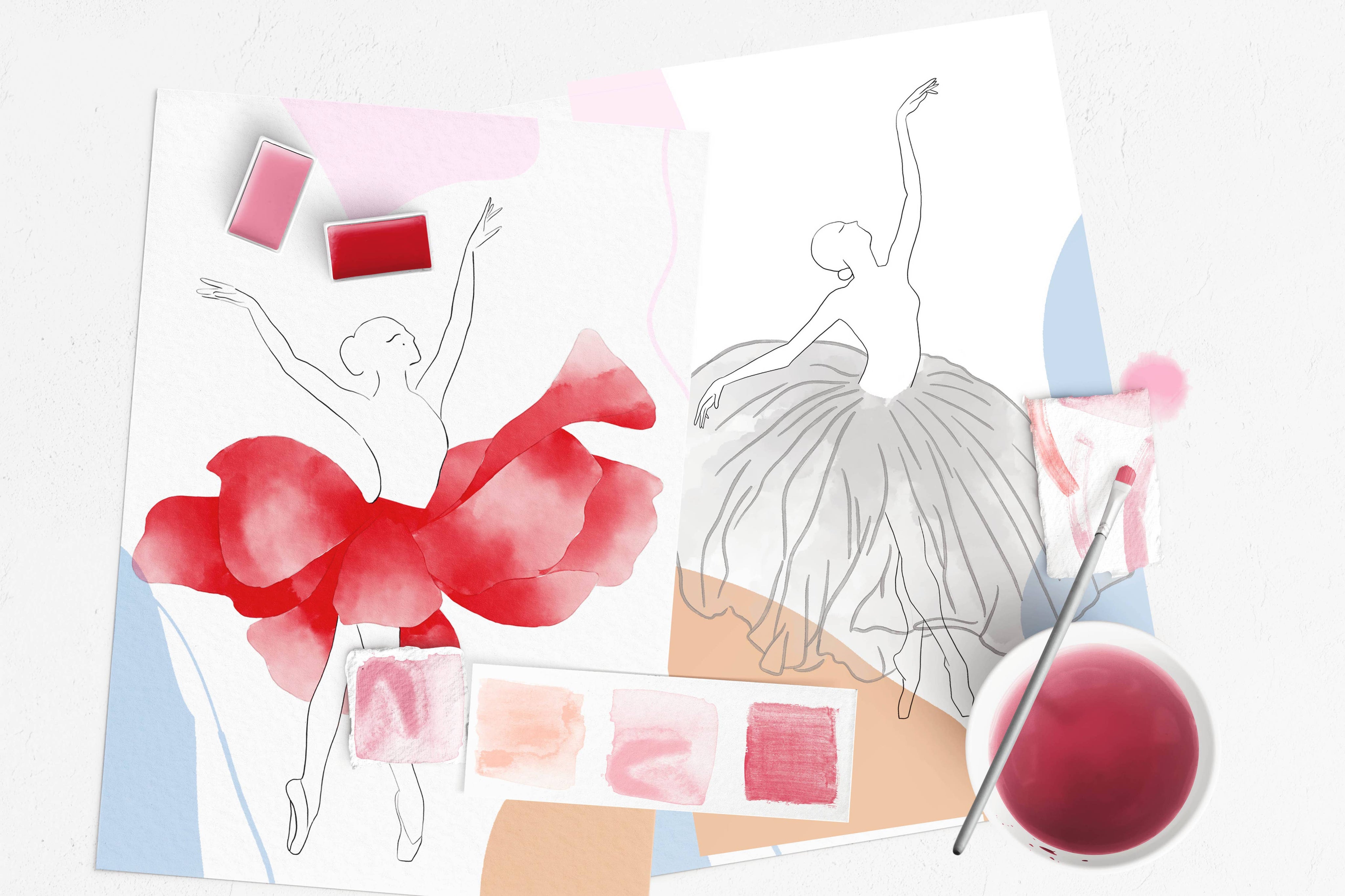 Flower Girls | Watercolor Painting Kit