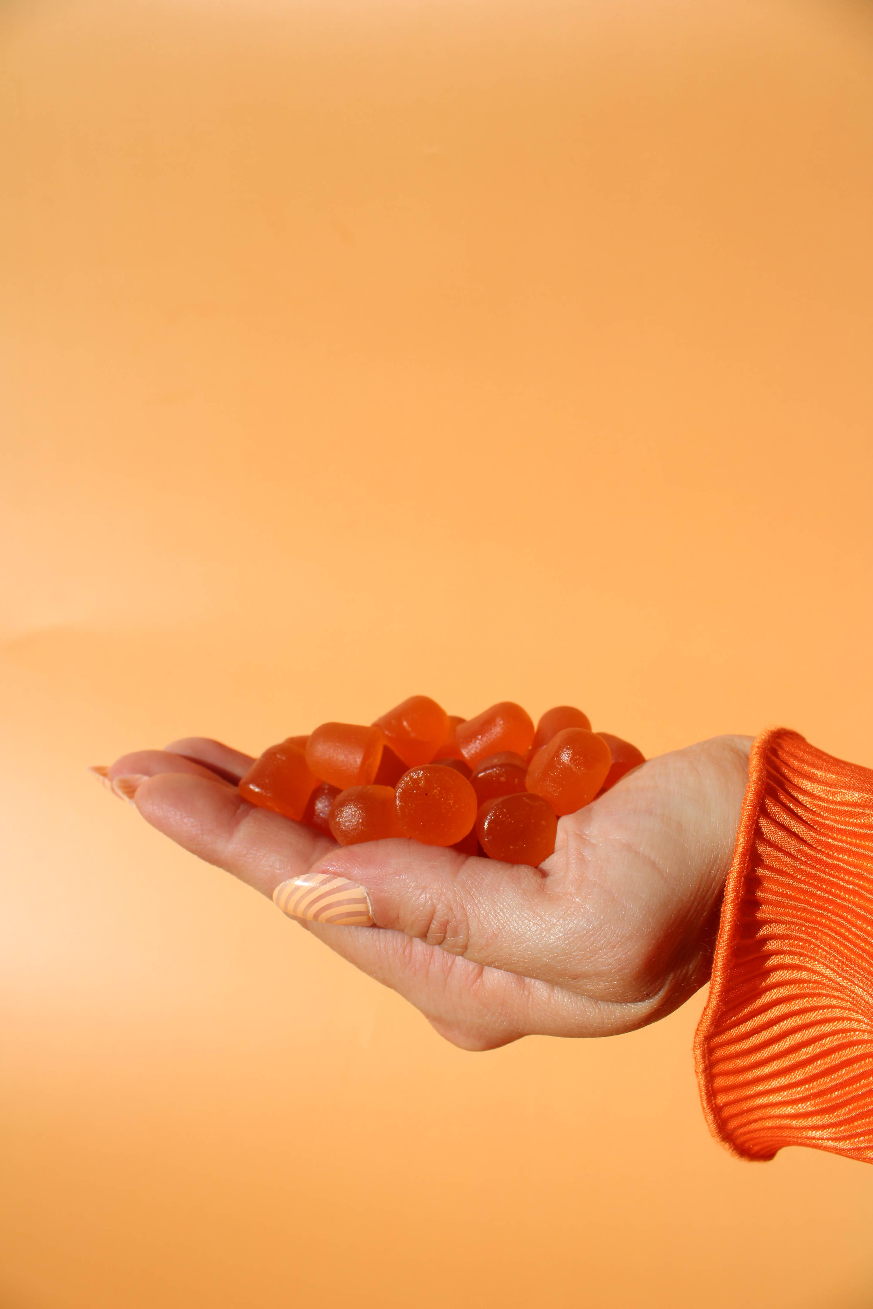 Orange Cream Gummy Candy