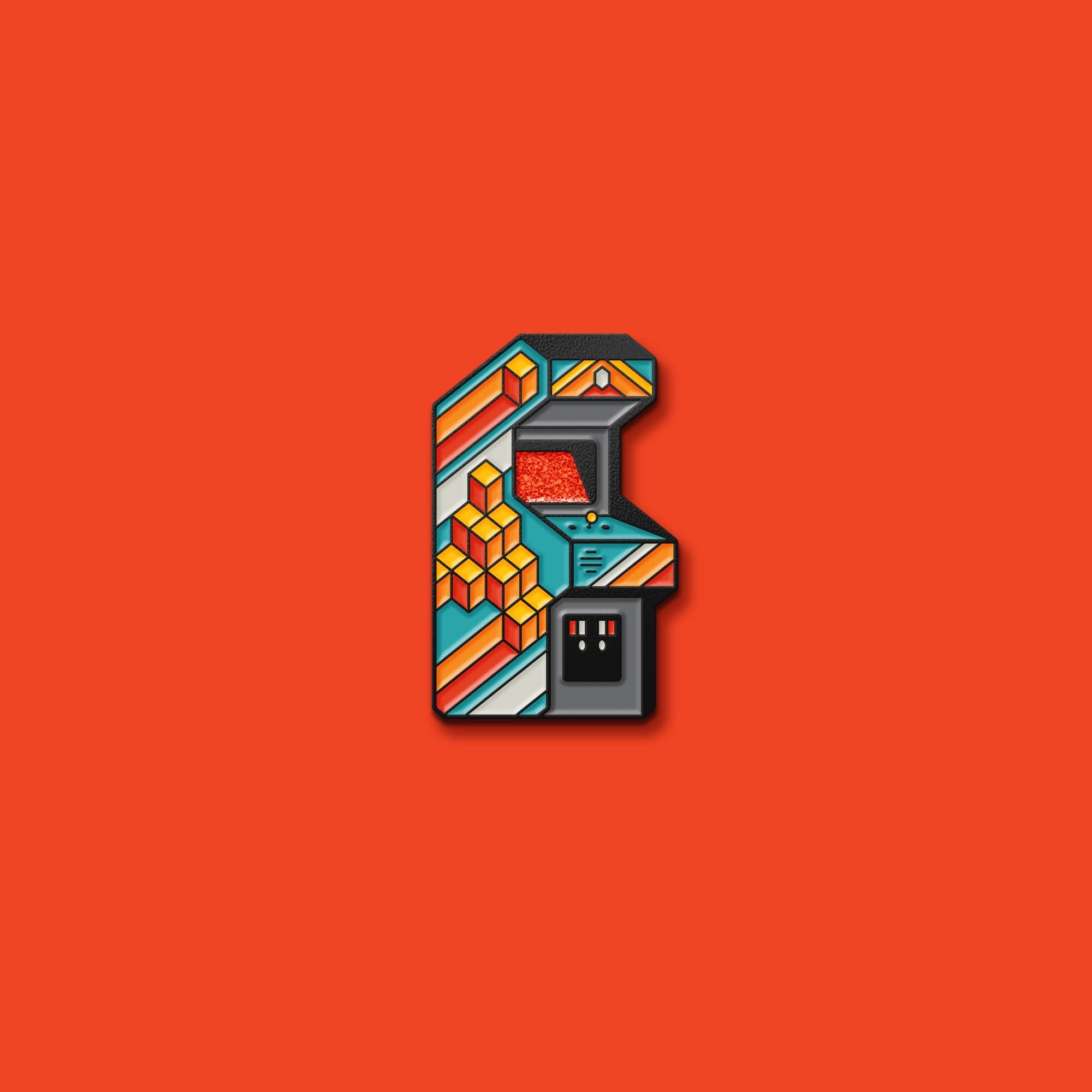 Arcade: Build Soft Enamel Pin