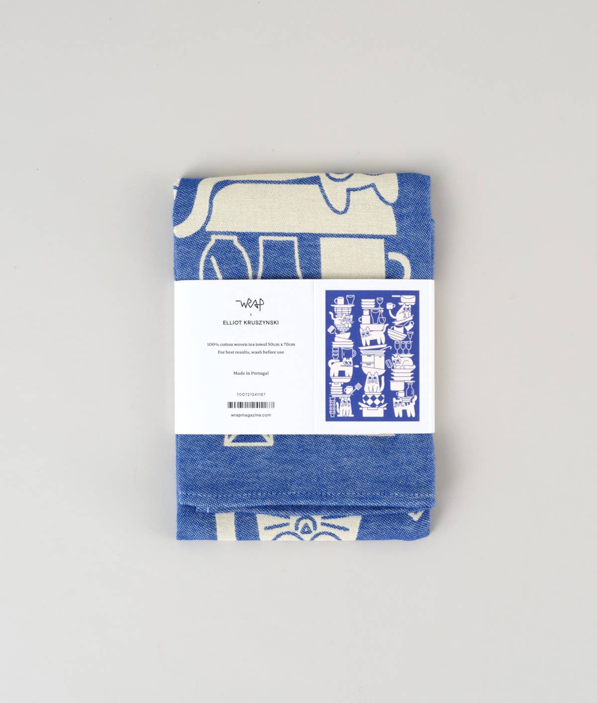 Kitchen Cats Cotton Tea Towel