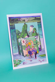 The Painter's Studio  A3 Poster - Karlotta Freier
