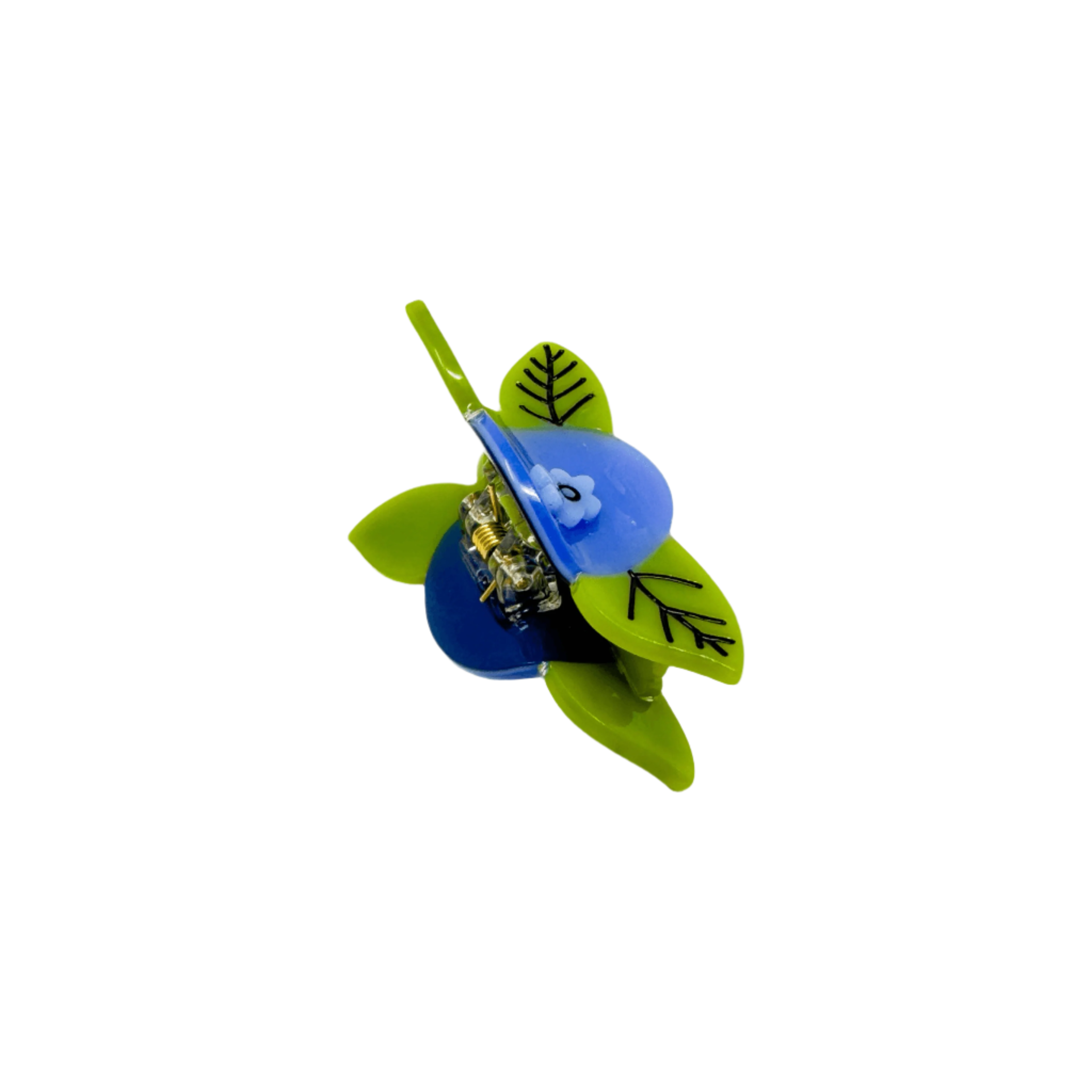 Mini Blueberry Hair Claw Clip
