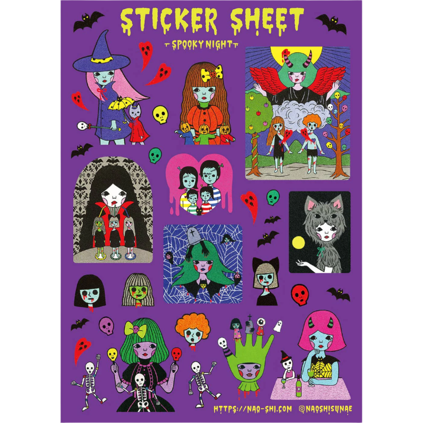 Spooky Night Sticker Sheet