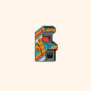Arcade: Build Soft Enamel Pin