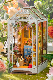 Garden House: DIY Miniature House Book Nook Kit