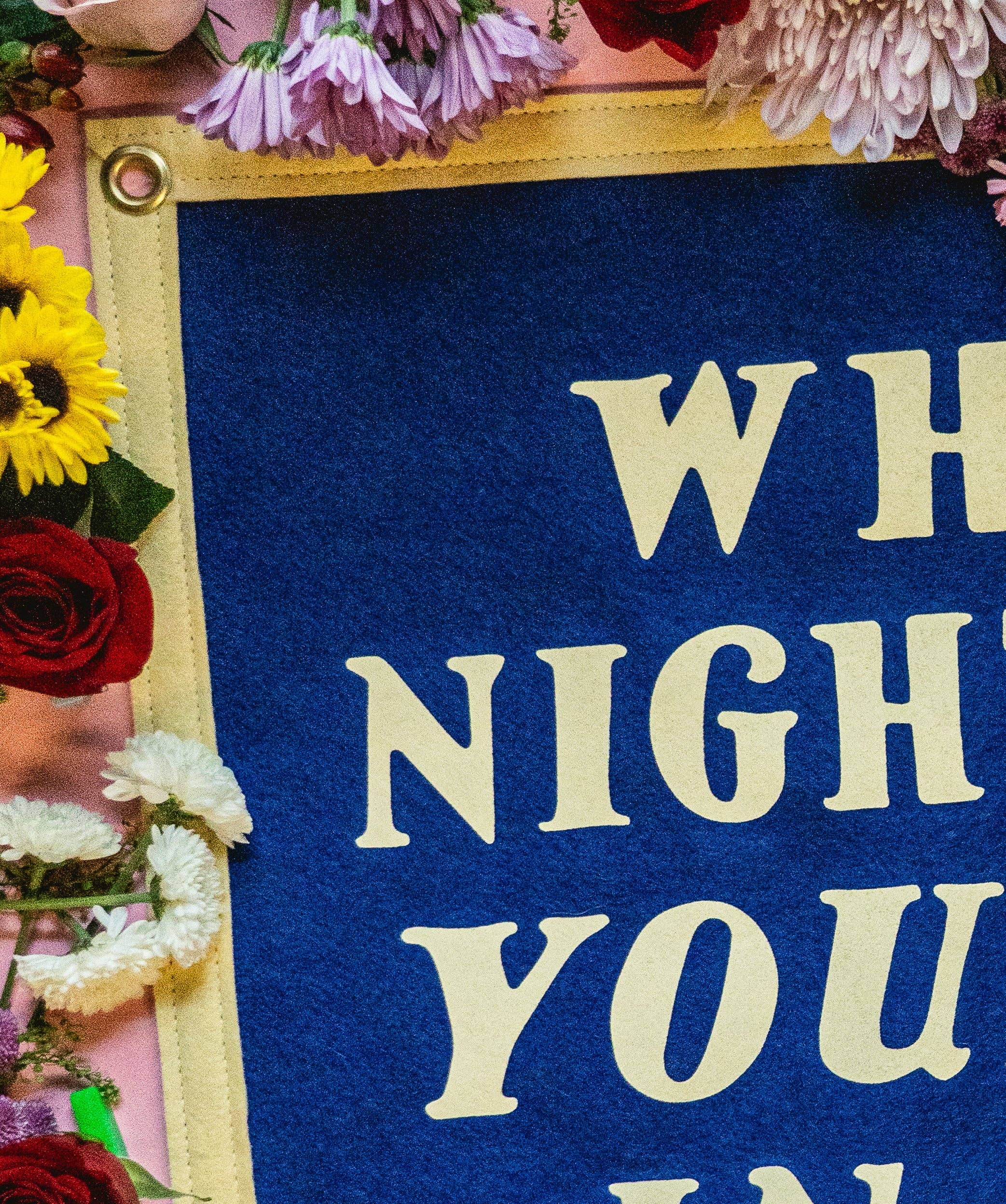 What A Night To Be Young and In Love | Camp Flag