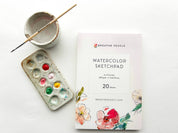20 Sheets | Watercolor Sketch Pad