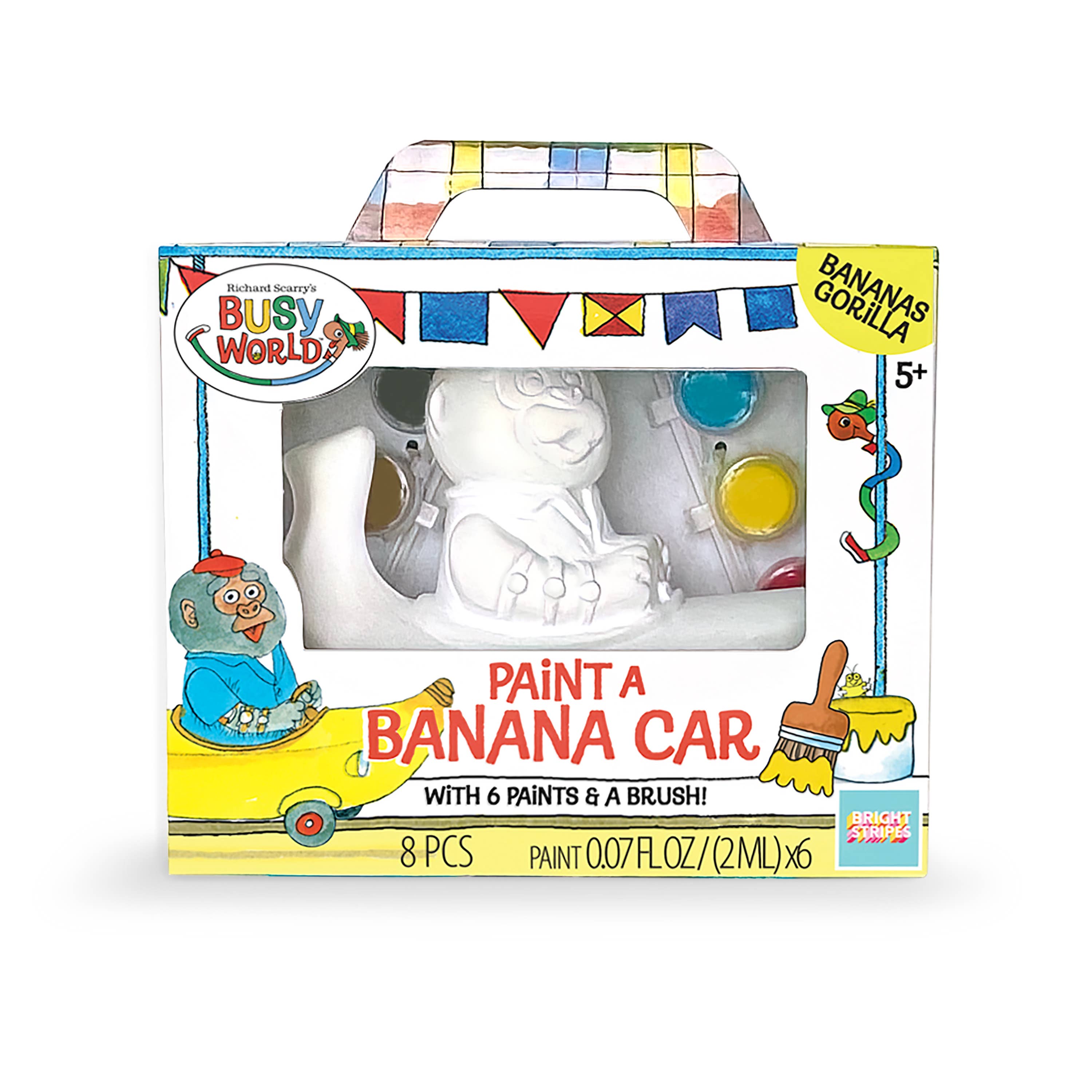 Richard Scarry's Busy World® Paint A Racer: Bananas Gorilla