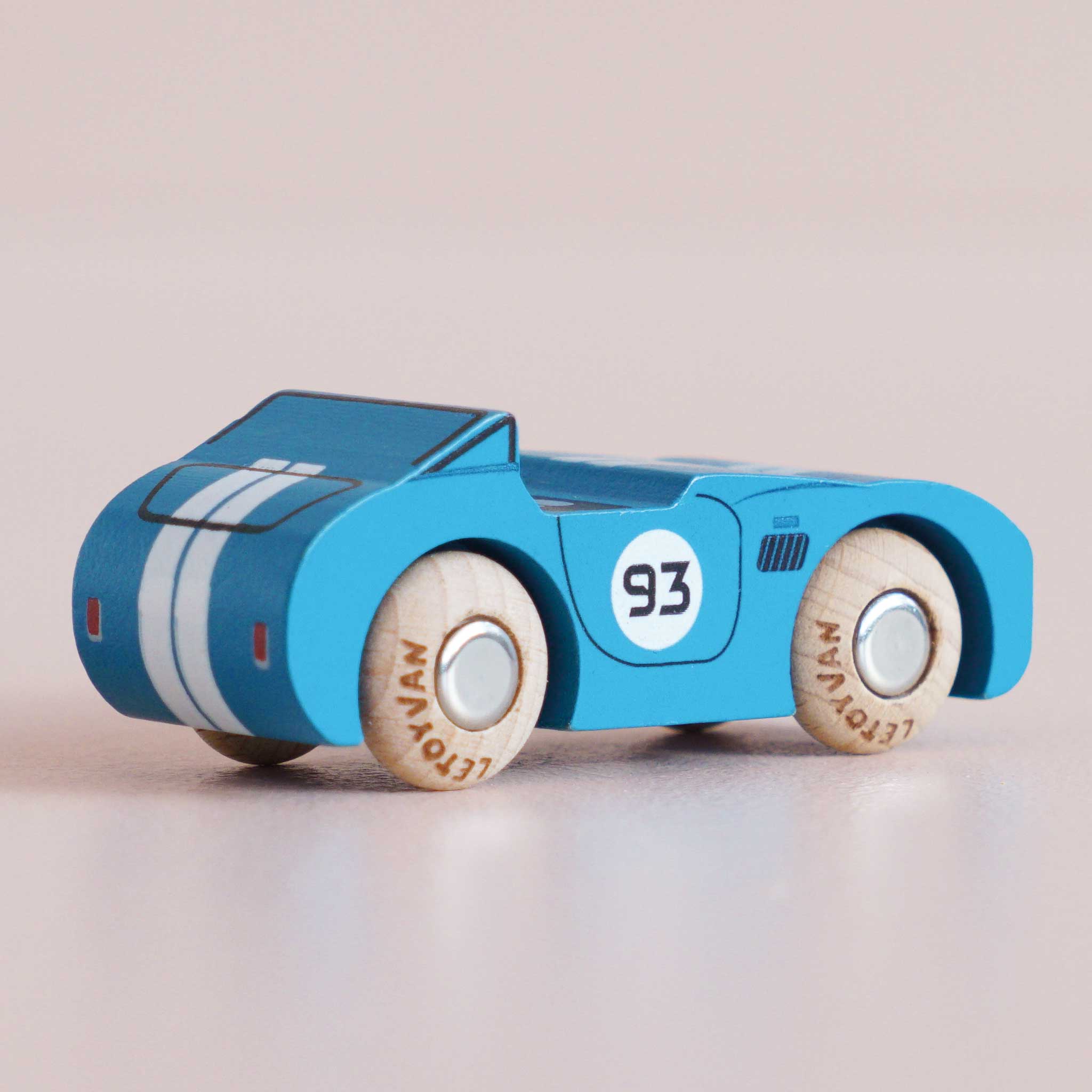 GT30 Coby No. 5 Wooden Toy Race Car