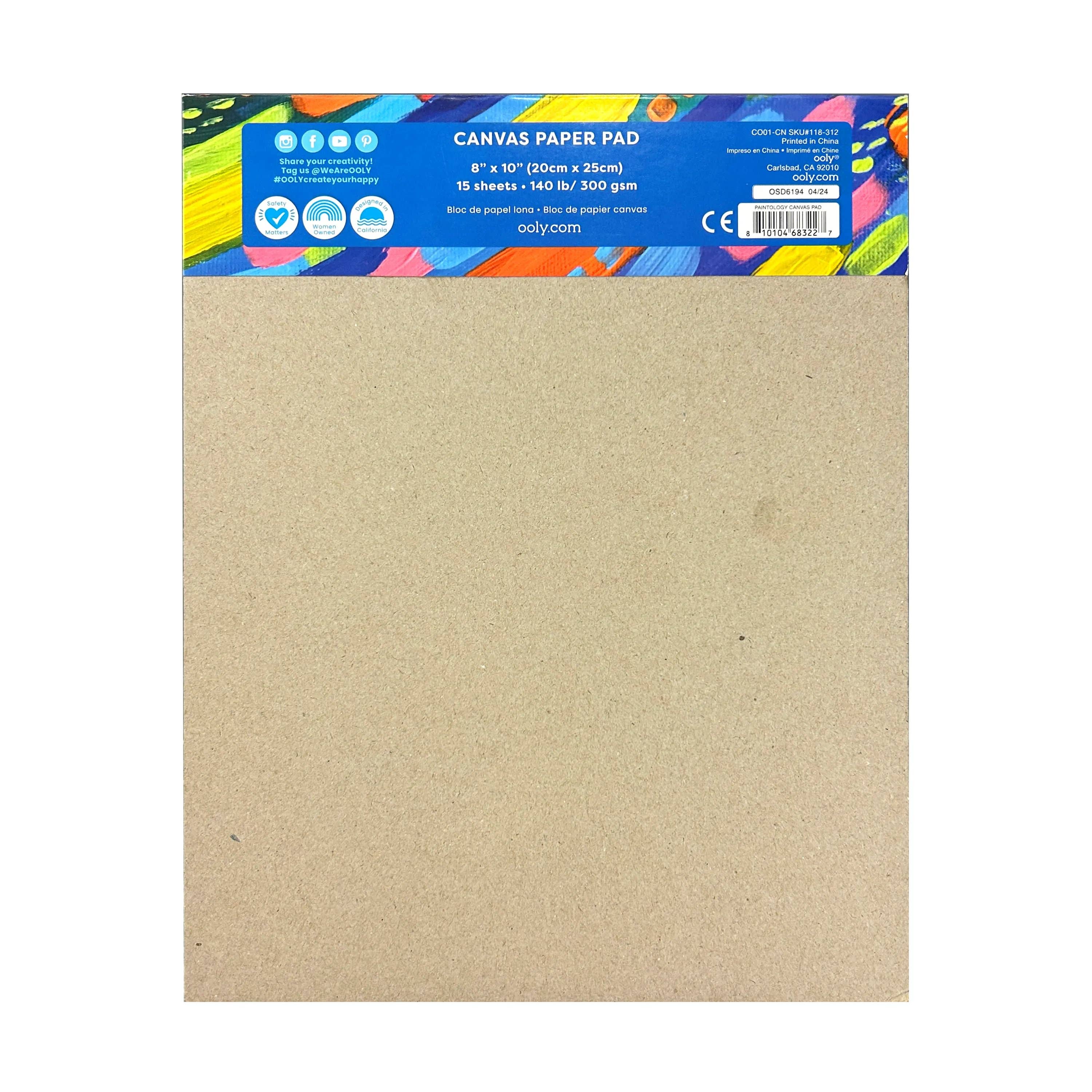 Paintology Canvas Paper Pad