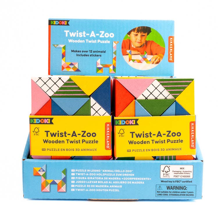 Kidoki Twist-A-Zoo Puzzle