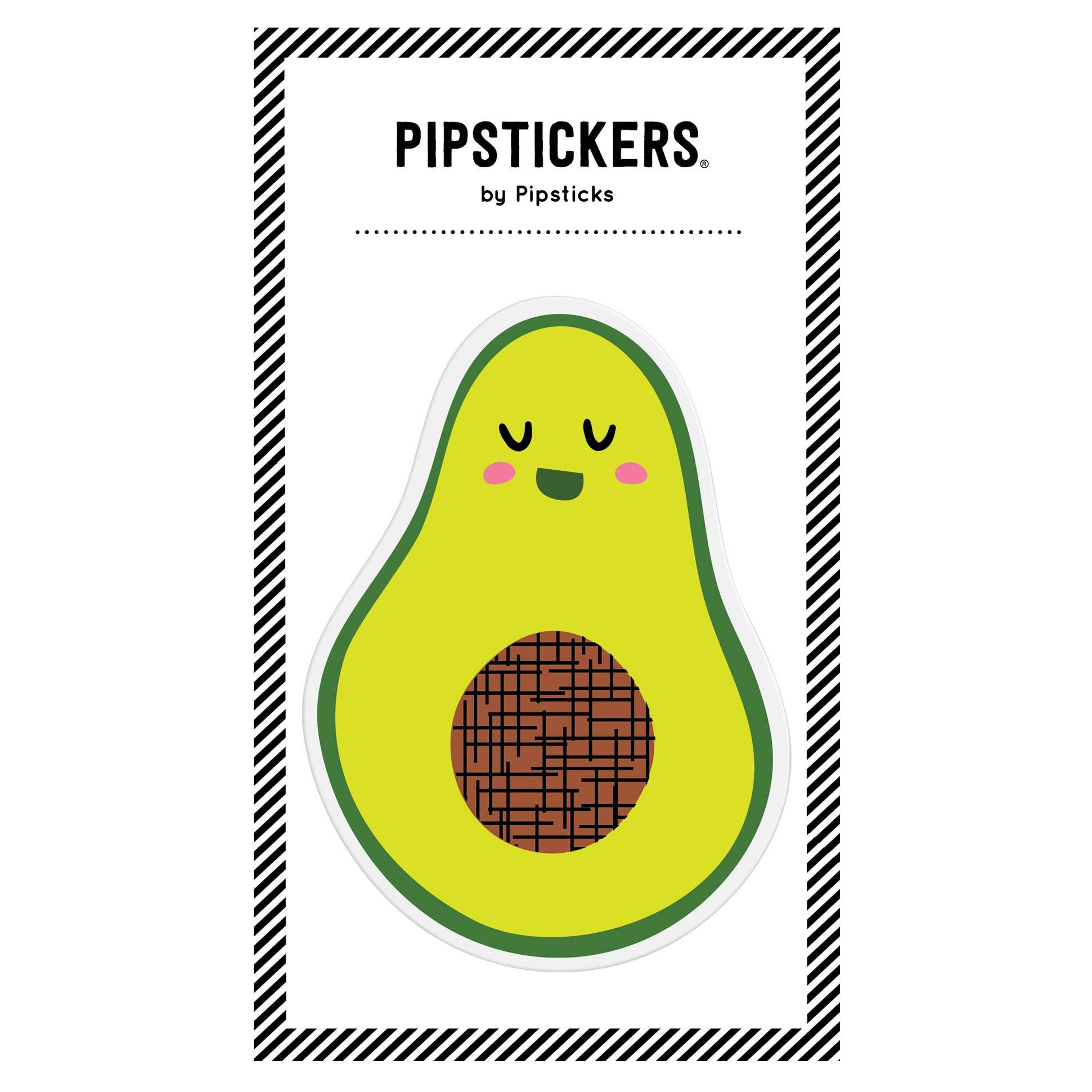 Big Puffy Avocado Stickers