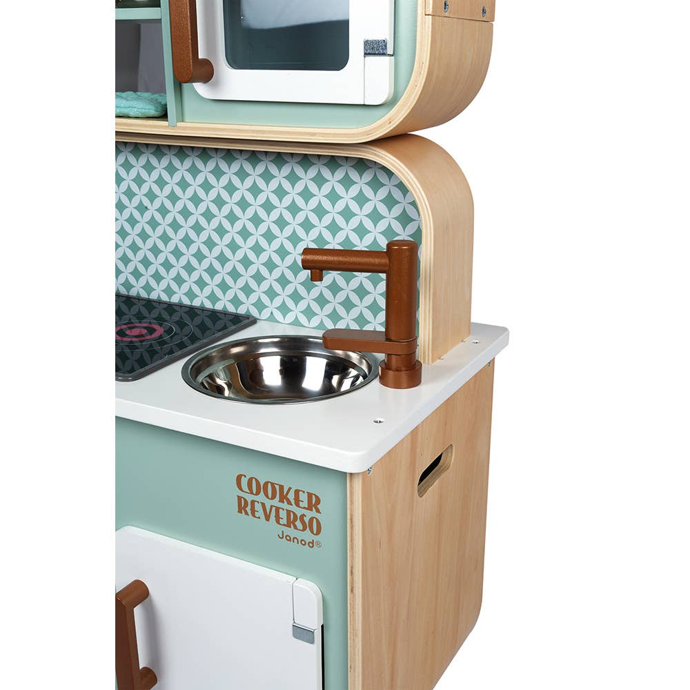 Big Cooker Reverso Toy Wooden Kitchen