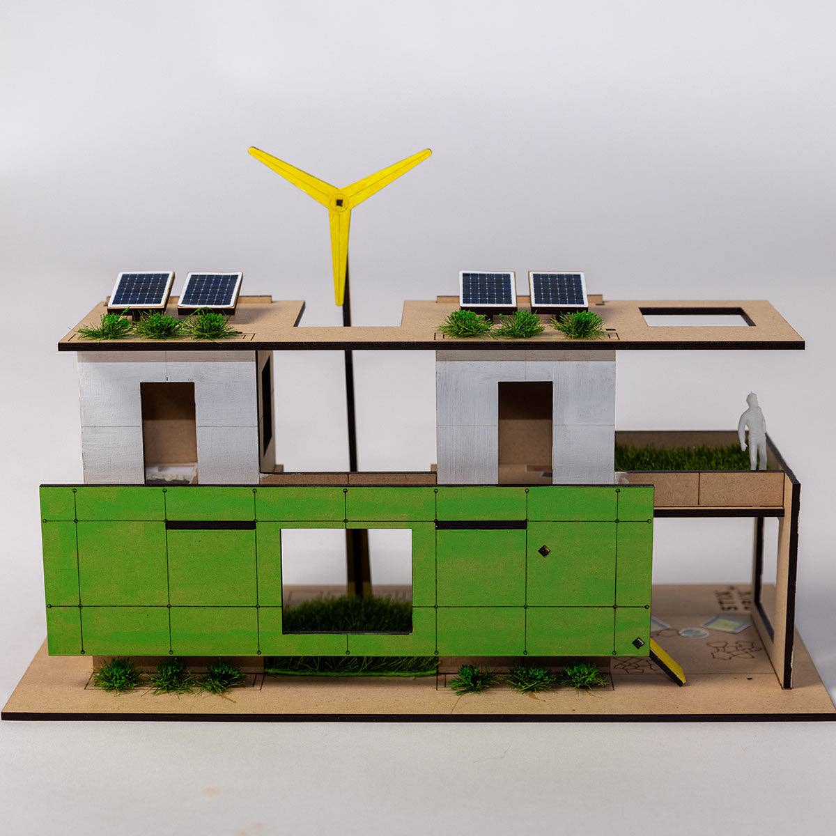 ECO-HOUSE Architectural Model Building Kit