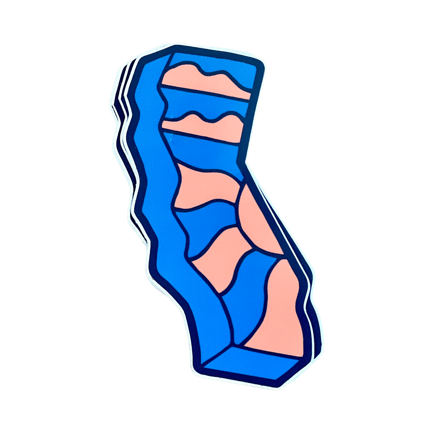 California Outline | Sticker