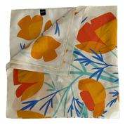 California Poppies | Silk Scarf